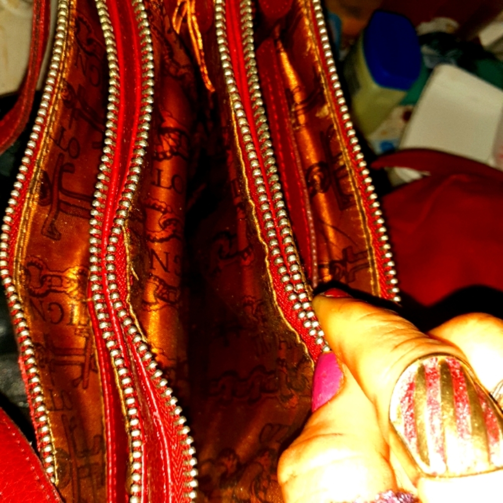 3 POCKETED PURSE (RED)